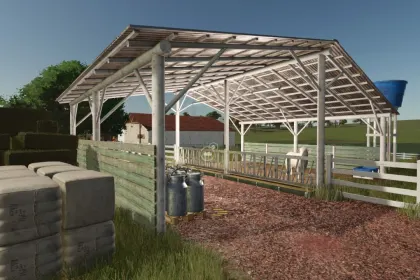 Вівчарня без огорожі для Farming Simulator 25