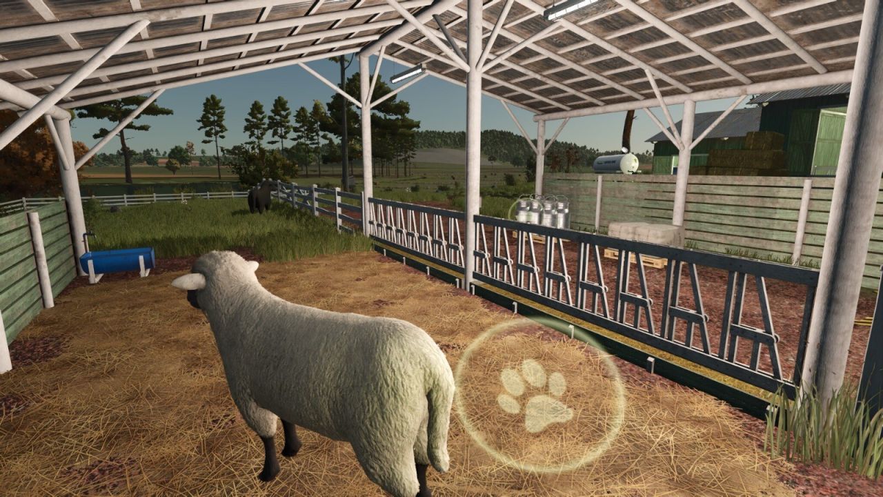 Вівчарня без огорожі для Farming Simulator 25