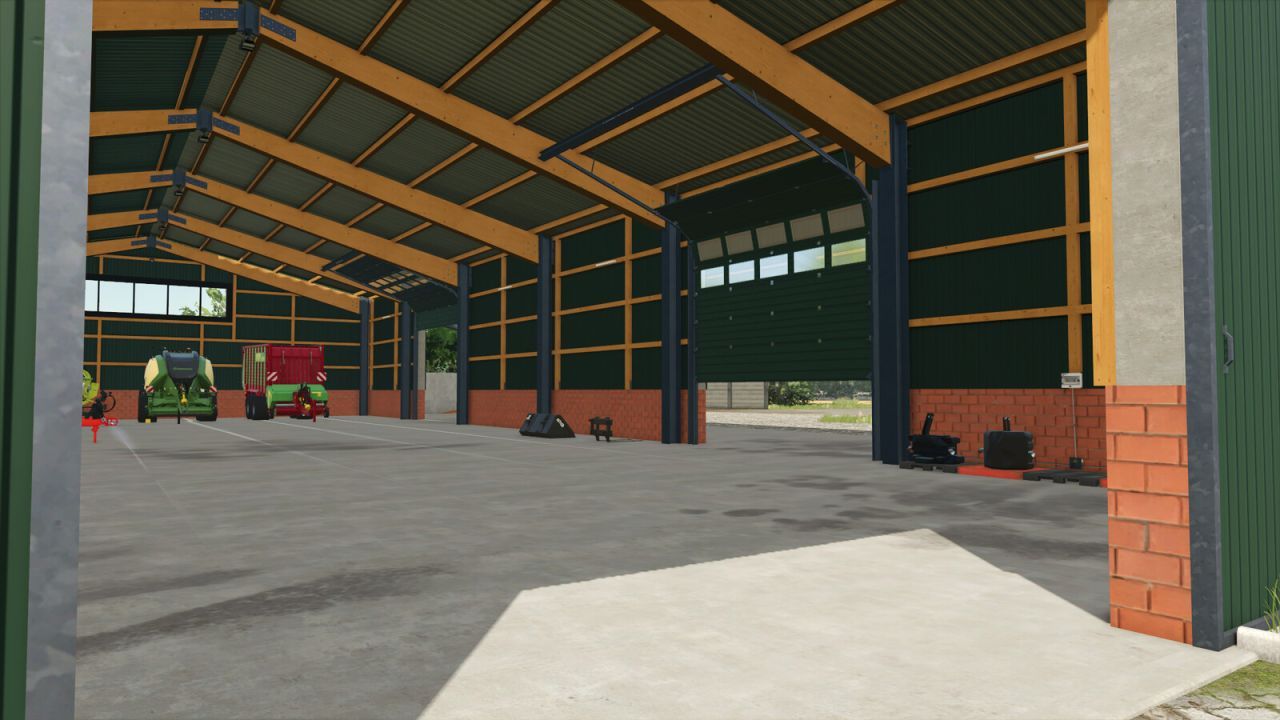 Великий машинний зал для Farming Simulator 25