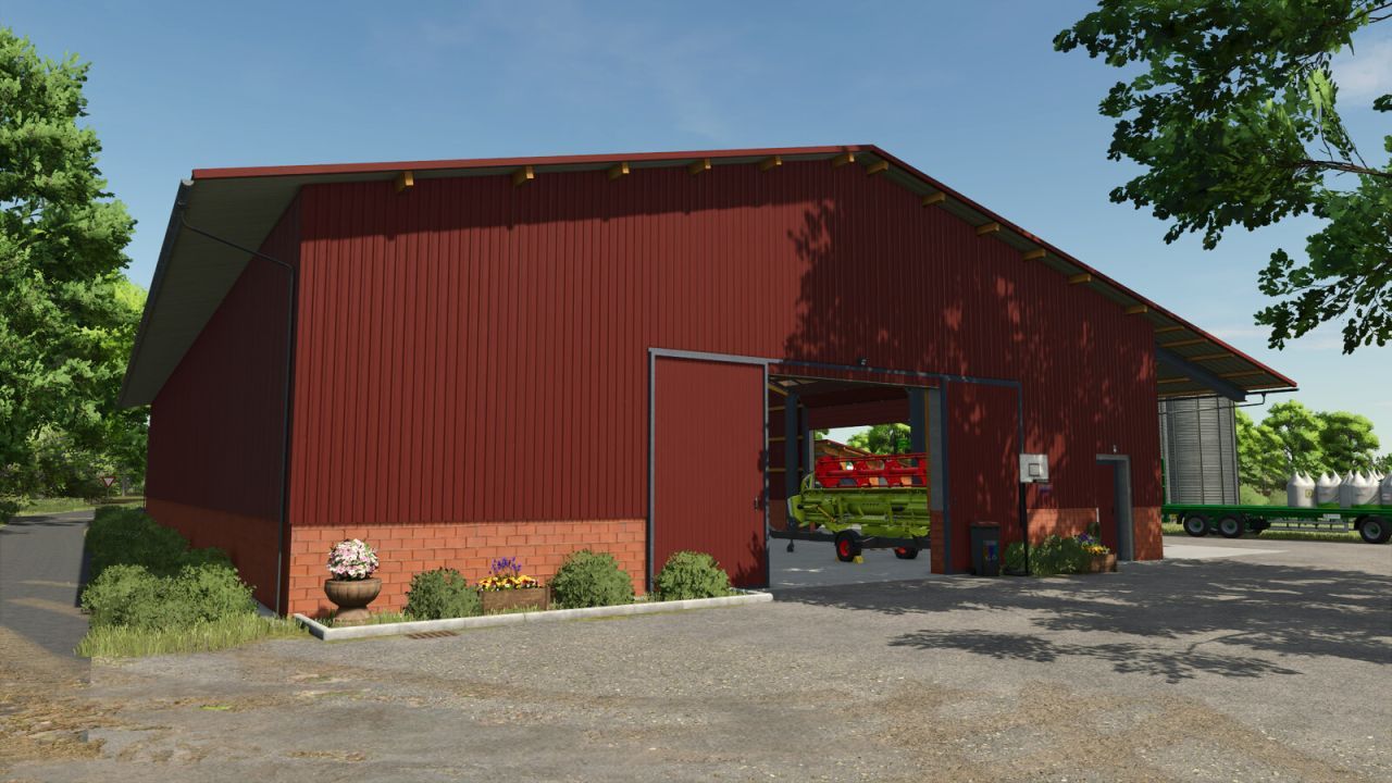 Великий машинний зал для Farming Simulator 25