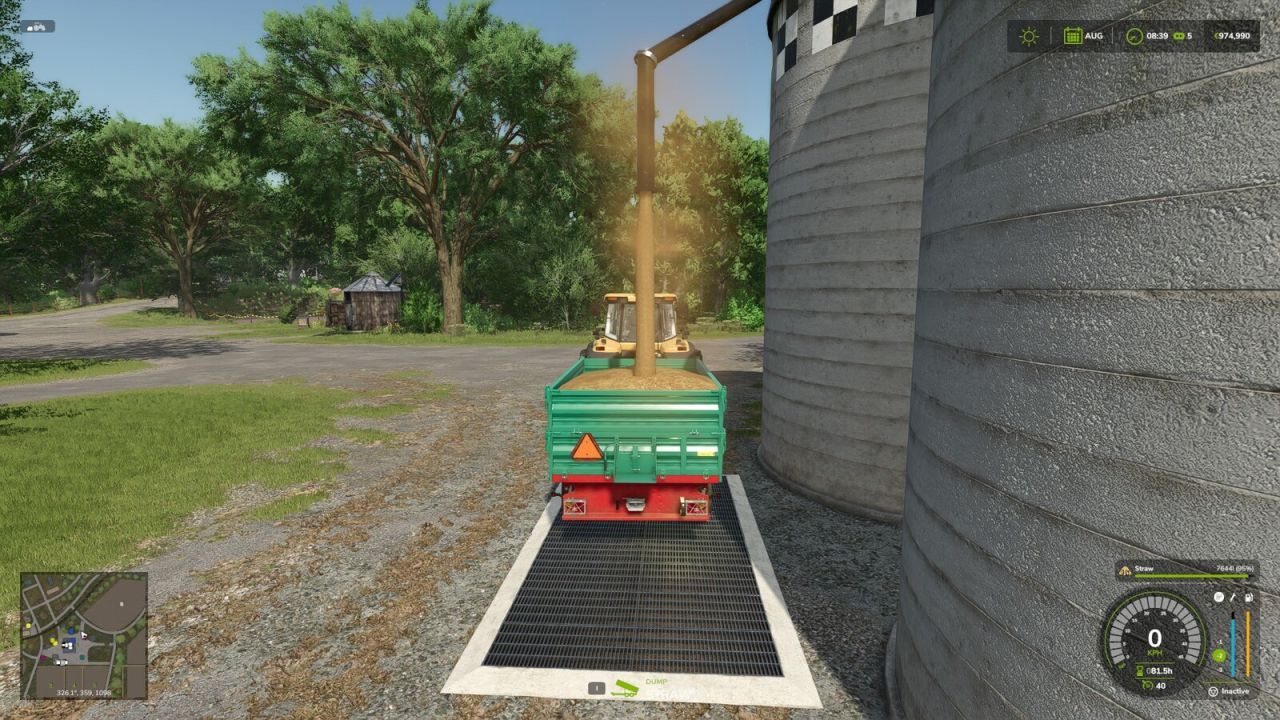 Розширення силосу для кормів для Farming Simulator 25