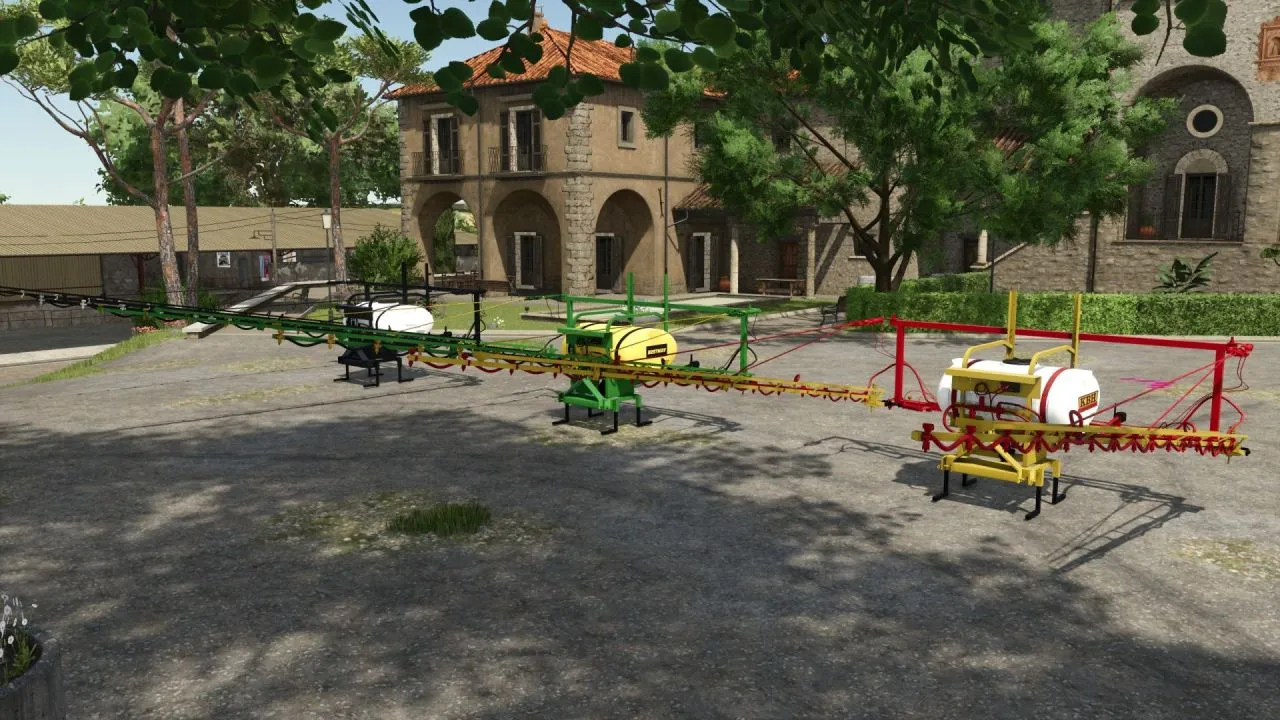 Ефективний Sprayer Reskin Pack: 3 Версії KBH / LMC / Bestway для Farming Simulator 25