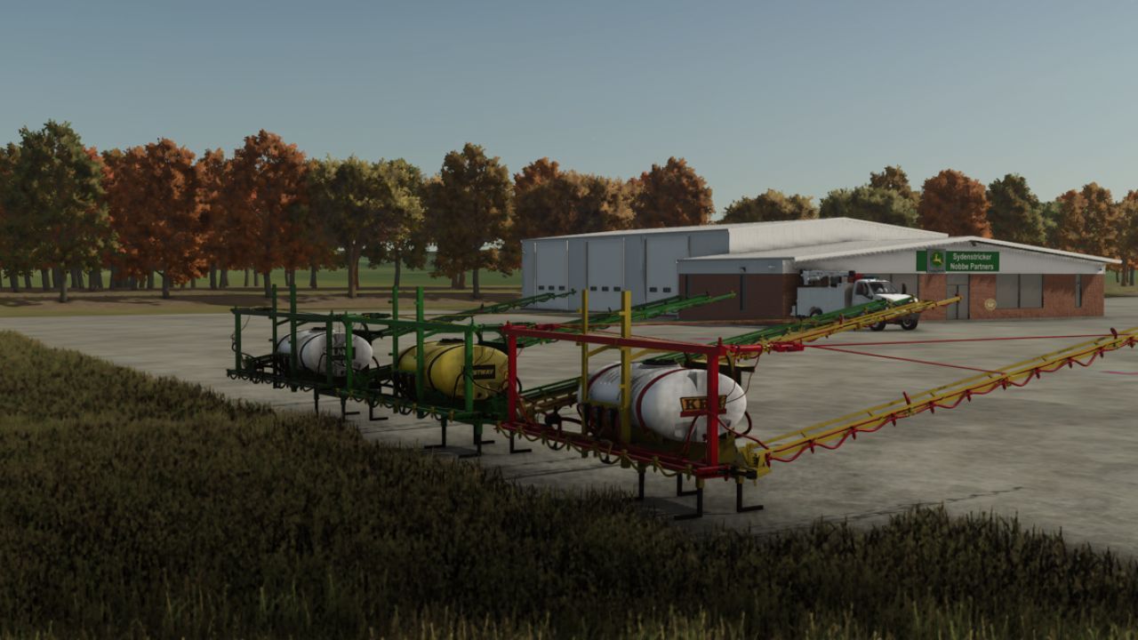 Effective Sprayer Reskin Pack: 3 Versions KBH / LMC / Bestway for Farming Simulator 25