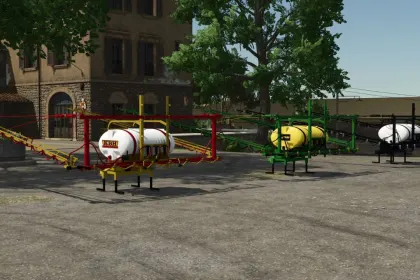 Ефективний Sprayer Reskin Pack: 3 Версії KBH / LMC / Bestway для Farming Simulator 25