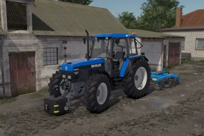 Traktor New Holland 8340 do Farming Simulator 25