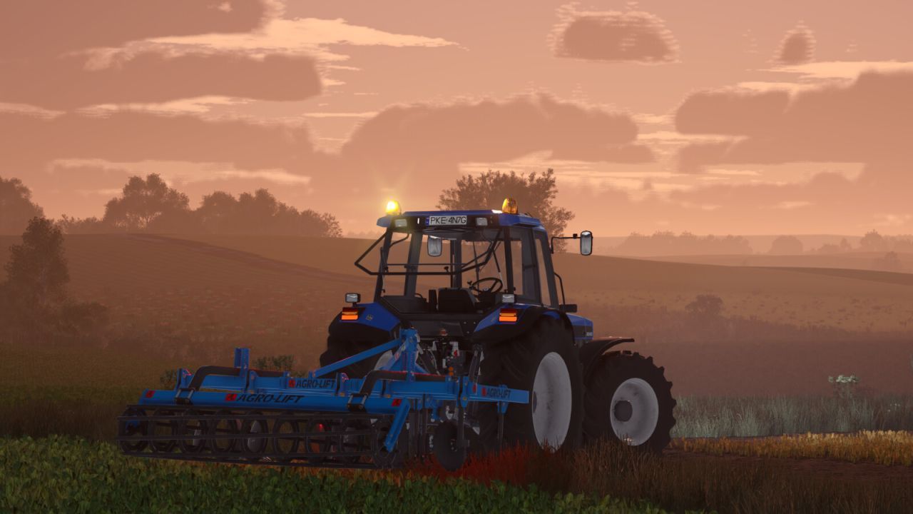 Traktor New Holland 8340 do Farming Simulator 25