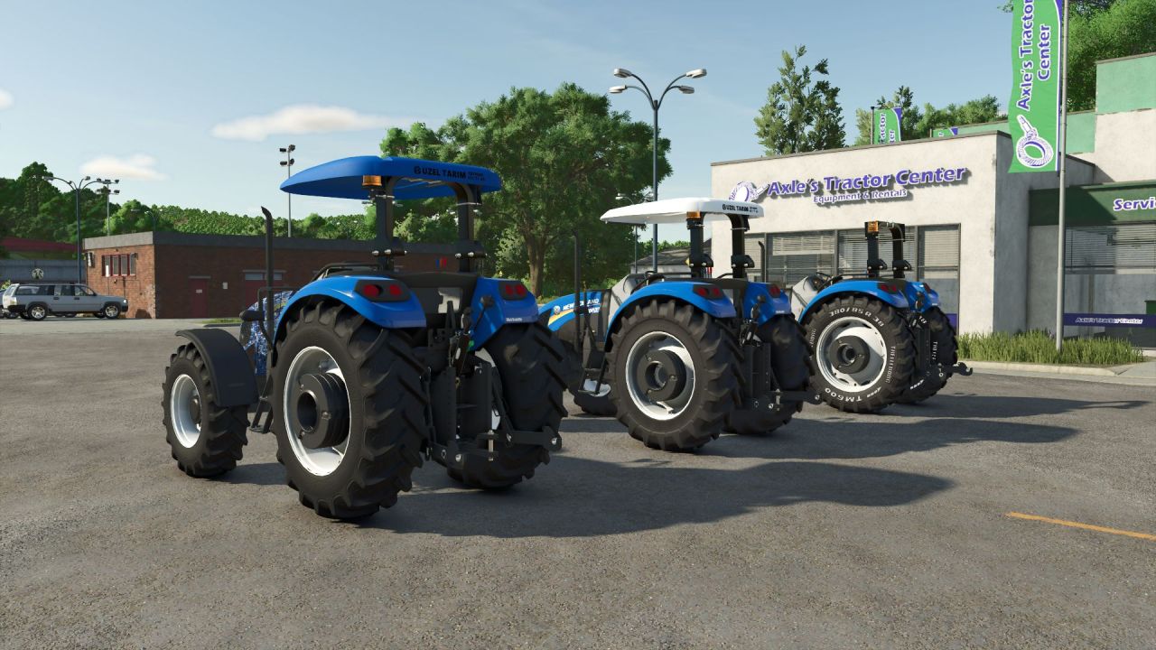 Traktor New Holland TD TENTE Edit do Farming Simulator 25