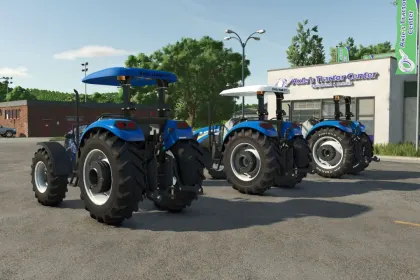 Traktor New Holland TD TENTE Edit do Farming Simulator 25 — 3