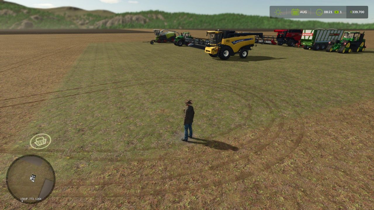 Nowa Basemap dla Farming Simulator 25 — Czysta Mapa do Wolnej Budowy i 8 Farm