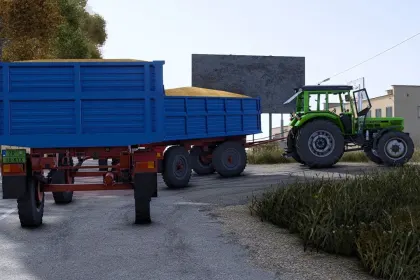 Розкидач гною FAK Loznica 6T для Farming Simulator 25 — 2