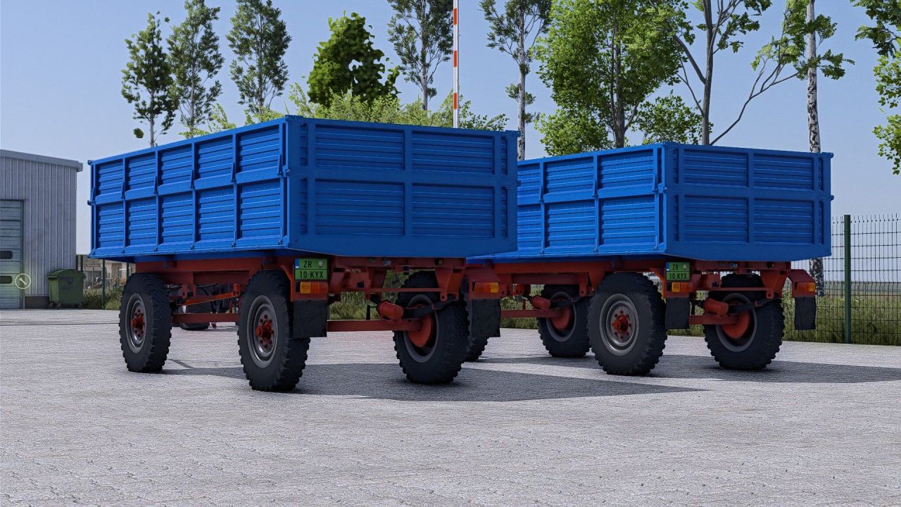 Розкидач гною FAK Loznica 6T для Farming Simulator 25
