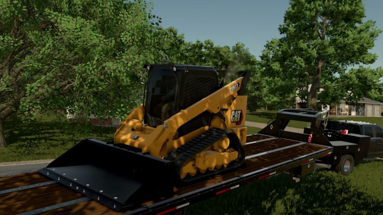 Міні-навантажувач CAT 289 для Farming Simulator 25