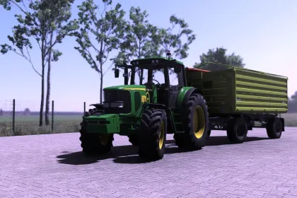 Traktor John Deere 6020 Series Agropark do Farming Simulator 25 — 5