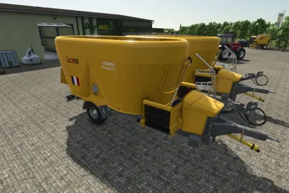 Ефективний Кормозмішувач Lucas Strimixx Premium 218 для Farming Simulator 25