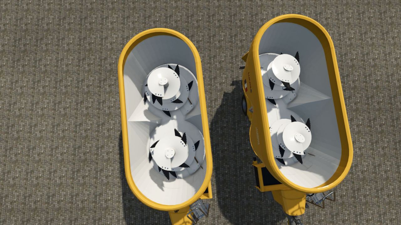 Efficient Feed Mixer Lucas Strimixx Premium 218 for Farming Simulator 25 - Screenshots