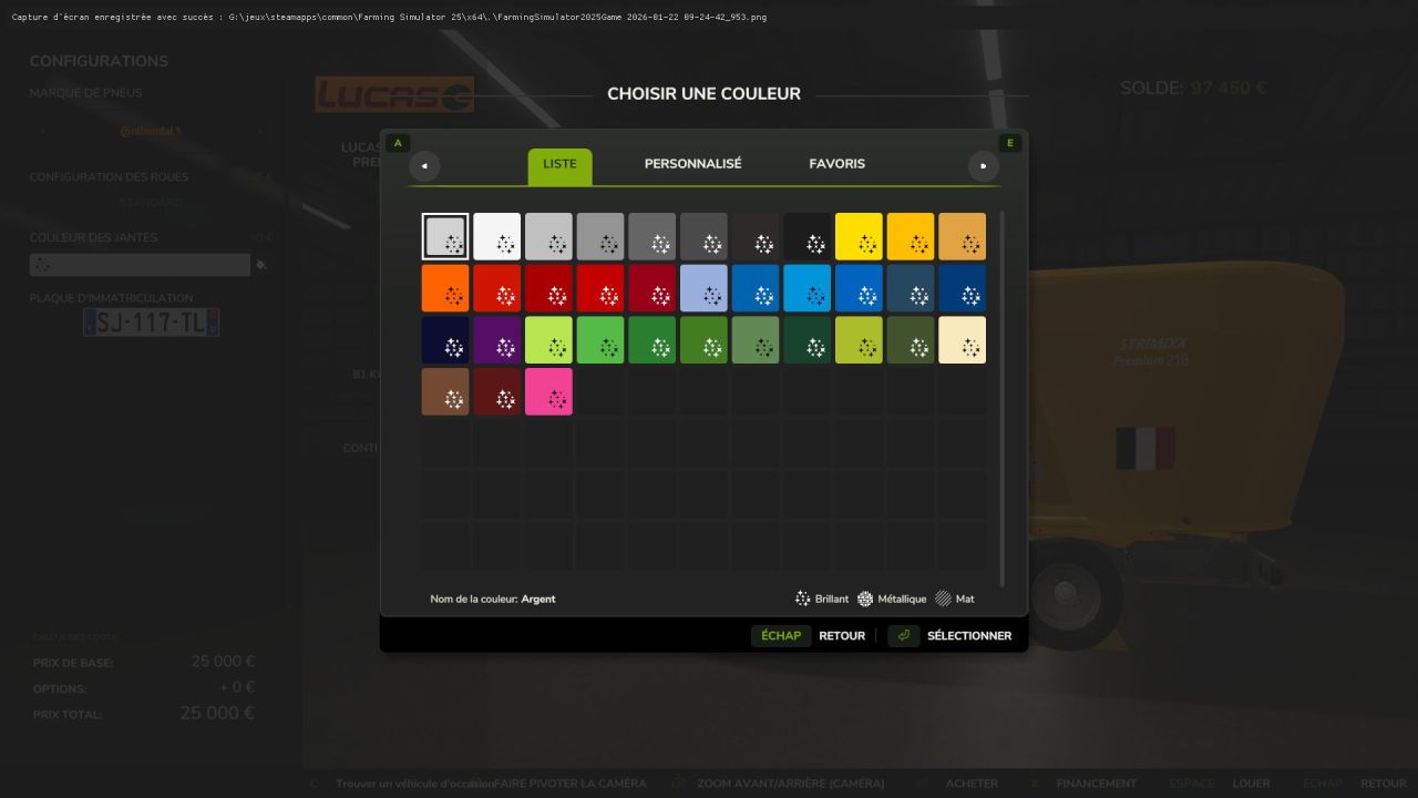 Efficient Feed Mixer Lucas Strimixx Premium 218 for Farming Simulator 25 - Screenshots