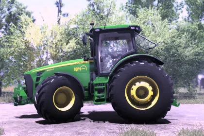 Traktor John Deere 8R Series 2009 Agropark do Farming Simulator 25 — 2