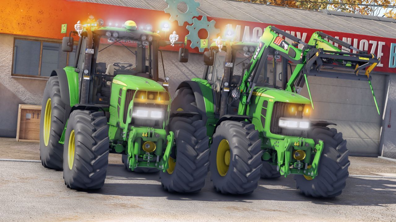 Traktor John Deere 6030 do Farming Simulator 25