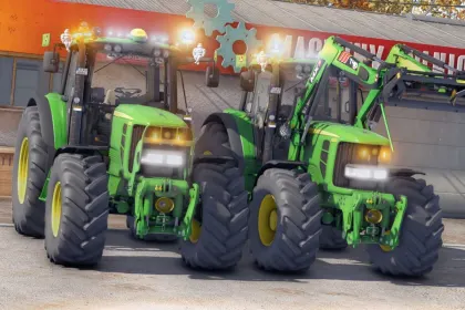 Traktor John Deere 6030 do Farming Simulator 25 — 4