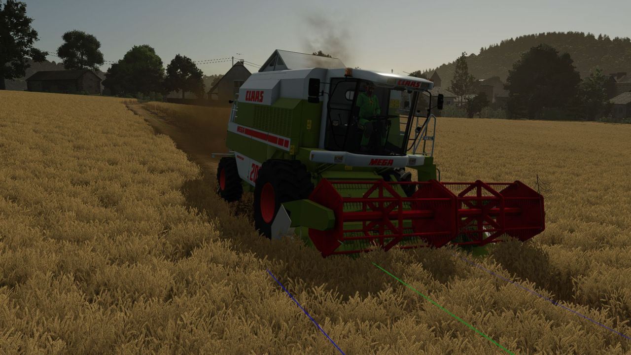 Traktor Claas C450 do Farming Simulator 25