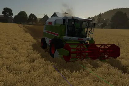 Traktor Claas C450 do Farming Simulator 25 — 2