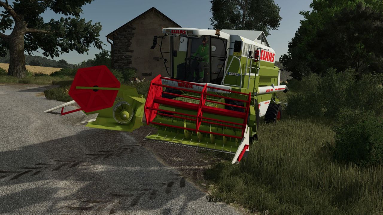 Traktor Claas C450 do Farming Simulator 25