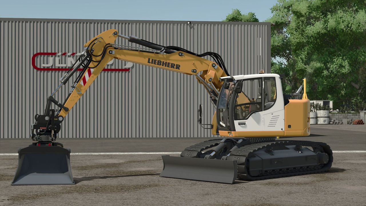 Powerful Volvo EWR170E Excavator for Farming Simulator 25 — Flexible Configurations and Stabilizers