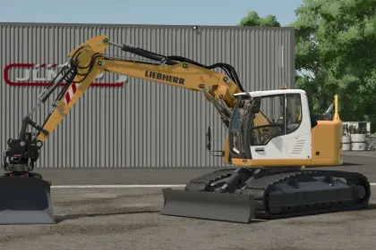 Powerful Volvo EWR170E Excavator for Farming Simulator 25 — Flexible Configurations and Stabilizers — 5