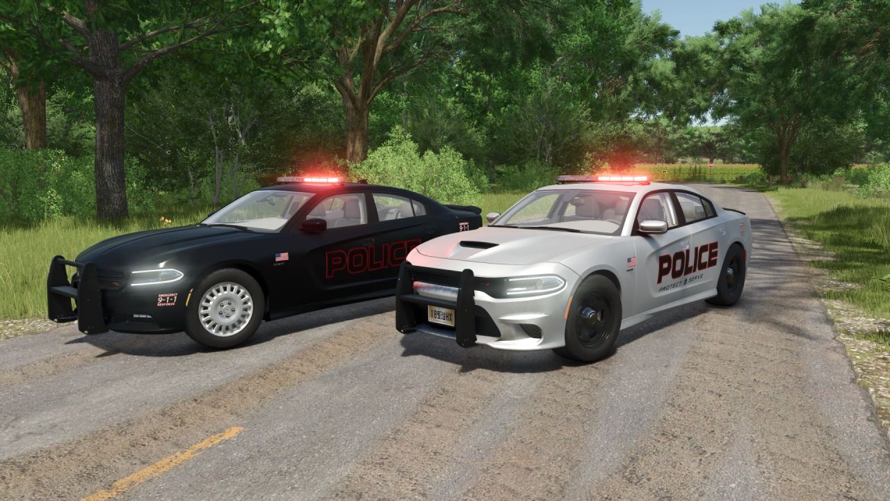 Автомобіль Dodge Charger 2015 для Farming Simulator 25