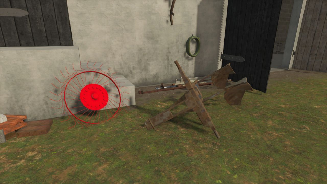 Efektywny Rust Vehicle Parts Pack — Zestaw Metali Złomowych dla Traktorów w Farming Simulator 25