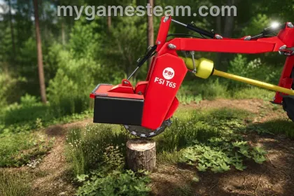 Stubbenfräse FSI T65 für Farming Simulator 25 — 2