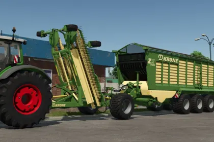 Krone Trailed Windrower für Farming Simulator 25 — 2