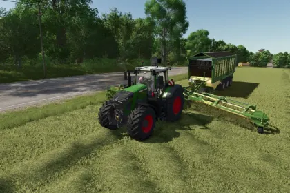 Krone Trailed Windrower für Farming Simulator 25 — 3