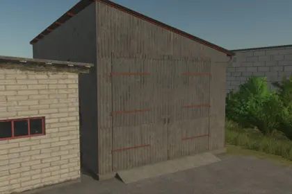 Новий Металевий Ангар Metal Shed для Farming Simulator 25 — Надійне Зберігання Техніки