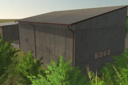 Новий Металевий Ангар Metal Shed для Farming Simulator 25 — Надійне Зберігання Техніки