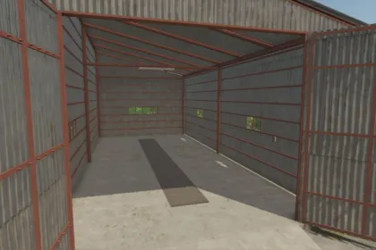 Новий Металевий Ангар Metal Shed для Farming Simulator 25 — Надійне Зберігання Техніки
