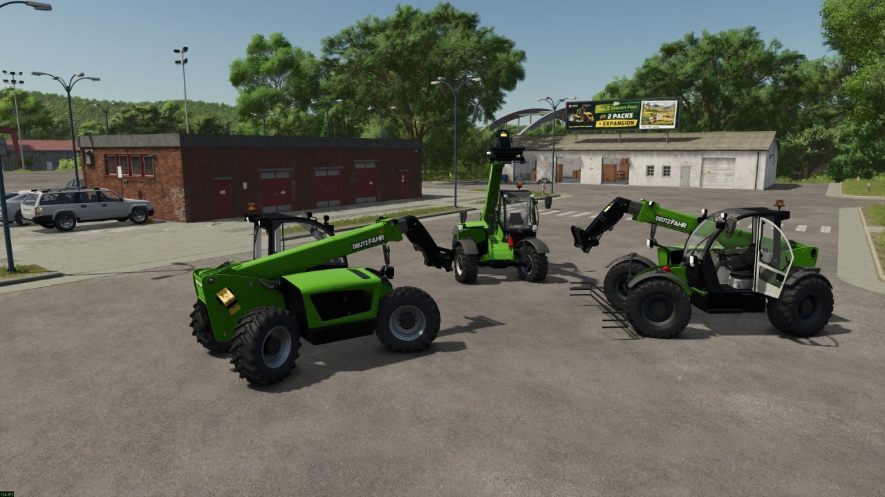 Legendary Telescopic Tractor Deutz Fahr 436 in FS13 Style for Farming Simulator 25