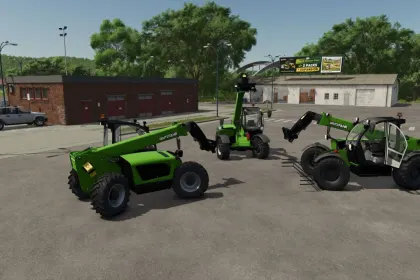 Легендарний Телескопічний Трактор Deutz Fahr 436 у Стилі FS13 для Farming Simulator 25
