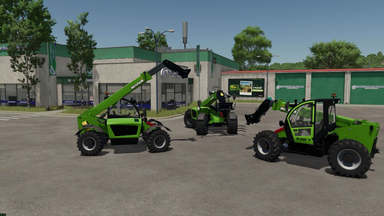 Legendärer Teleskoplader Deutz Fahr 436 im FS13-Stil für Farming Simulator 25