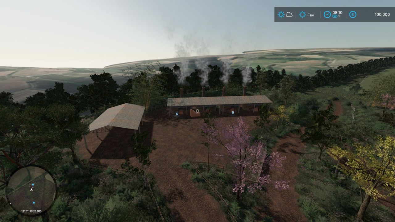 Mapa Fazenda Madureiro Special RowCrop do Farming Simulator 22