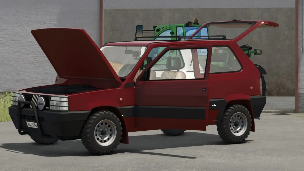 Legendärer Fiat Panda 4x4 — Kompakter Wagen für tägliche Arbeiten in FS25