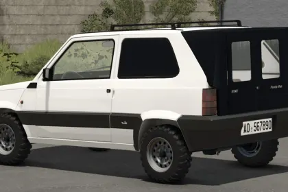 Legendärer Fiat Panda 4x4 — Kompakter Wagen für tägliche Arbeiten in FS25 — 3