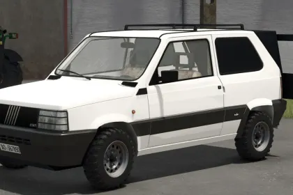 Legendärer Fiat Panda 4x4 — Kompakter Wagen für tägliche Arbeiten in FS25 — 5