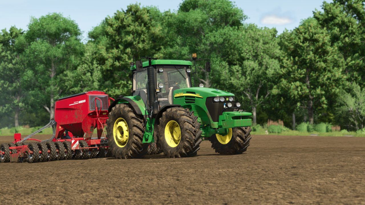Traktor John Deere 7xx0 Series do Farming Simulator 25