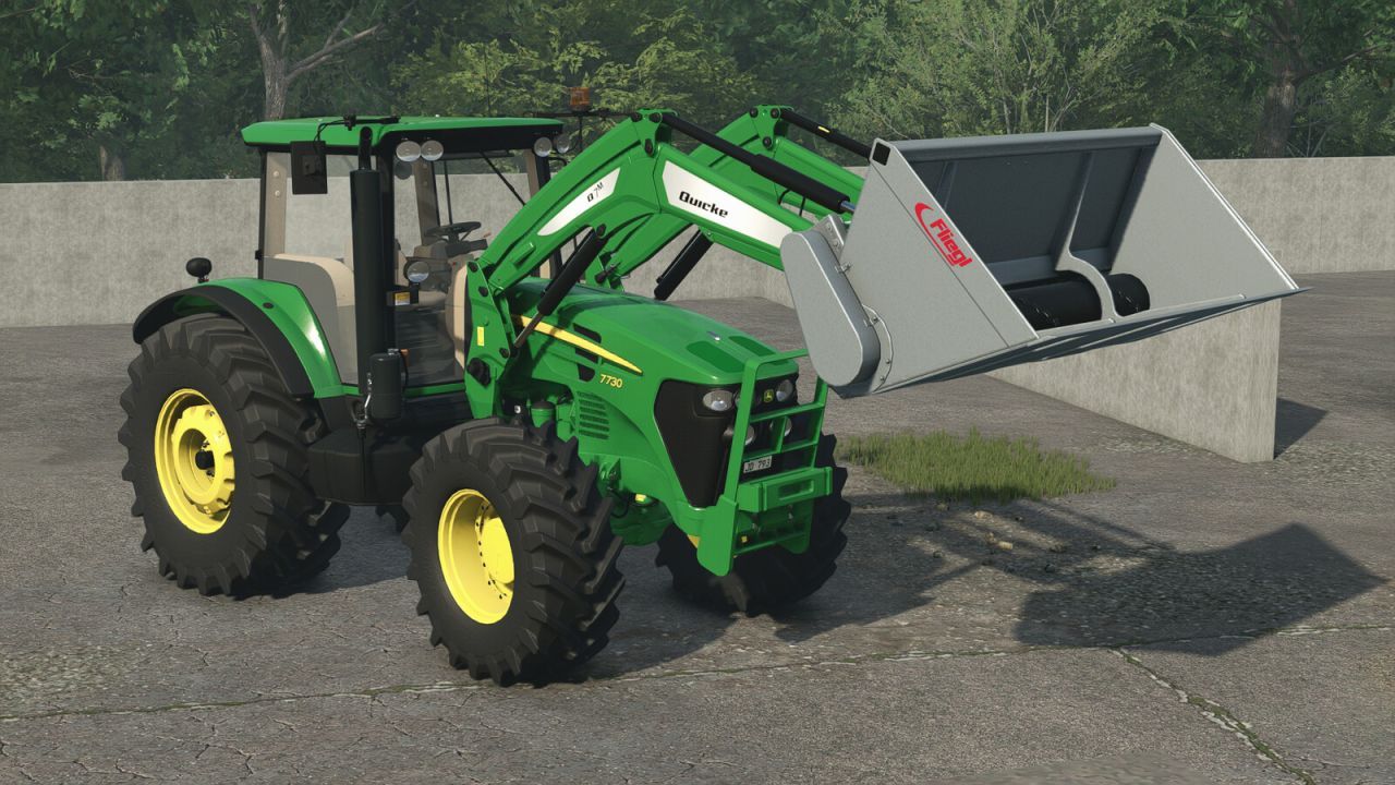 Traktor John Deere 7xx0 Series do Farming Simulator 25
