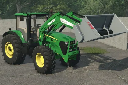 Traktor John Deere 7xx0 Series do Farming Simulator 25 — 4