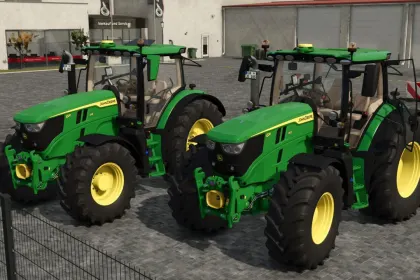 Traktor John Deere 6R 145-185 do Farming Simulator 25