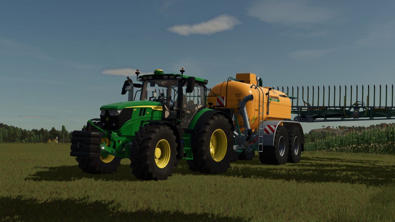 Traktor John Deere 6R 145-185 do Farming Simulator 25