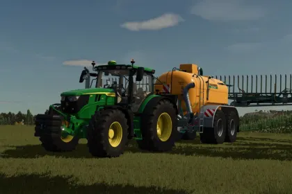Traktor John Deere 6R 145-185 do Farming Simulator 25 — 2