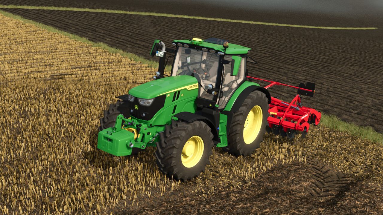 Traktor John Deere 6R 145-185 do Farming Simulator 25
